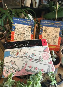 Vintage Aunt Martha’s/ Vogart transfers