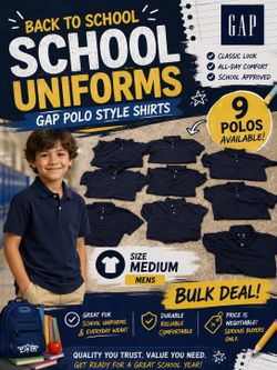 Gap Navy blue polos men’s medium