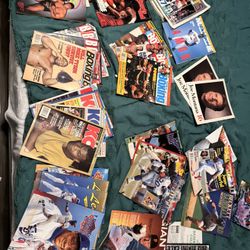 Vintage Sports Magazines 1980s 1990s