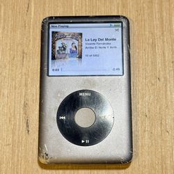 iPod Classic 7thGen Blk 160GB Model:A1238 w/5452-Song/Charg Tested 5-7hr Battery  