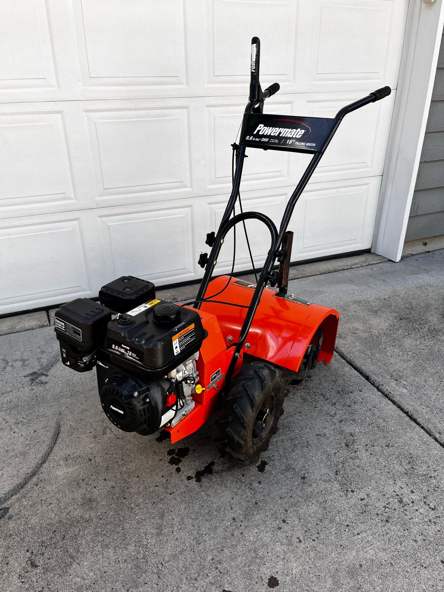 Rear Tine Tiller