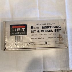 5 Piece Mortising Bit & Chisel Set