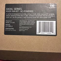 Axial 8038 (2) & LS1238 (2) Cooling Fans