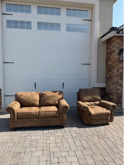 Couch & recliner
