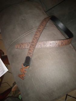 Michael Kors MK Logo Belt