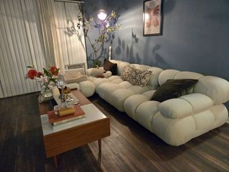 West Elm Coffee Table (Marble)