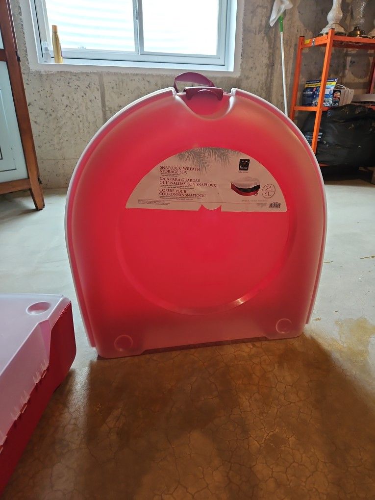 Wreath Storage Box-storage Container
