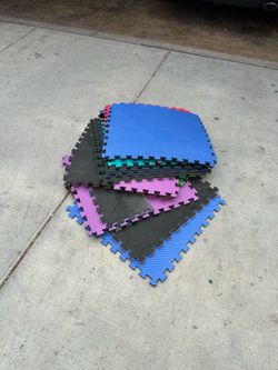 15 Interlocking Foam Floor Mats – Great for Home Gym, Kids Play Area, Exercise, Garage