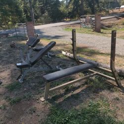 Workout Benches Free, If You Can Haul Them They Are Yours 