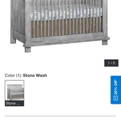 Crib And Changing Table 