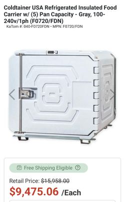 ColdTainer, commercial box refrigerator