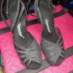 Diamant Social Dance Suede Bottom Shoes 7.5