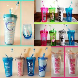 Personalized cups
