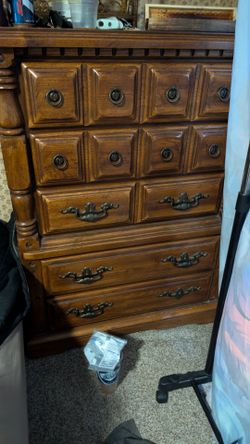 Wooden dresser