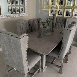 Large Dining Room Table With Chairs 