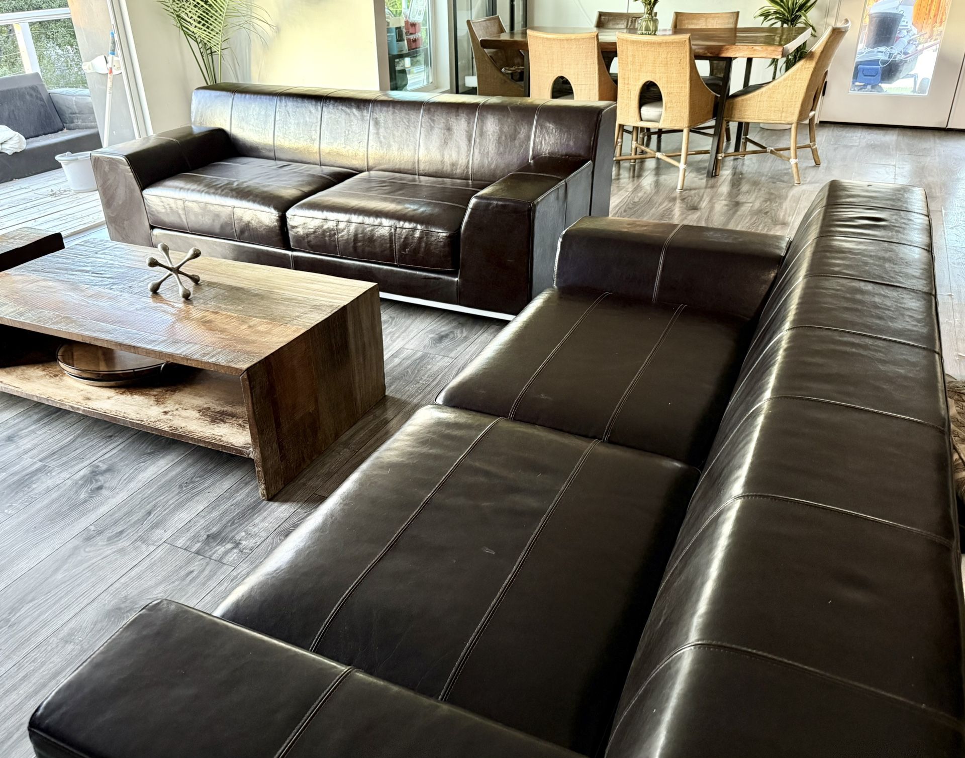 Crate And Barrel Leather Clinches