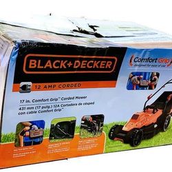 BLACK & DECKER BEMW482BH 12-Amp 17" Corded Electric Lawn Mower