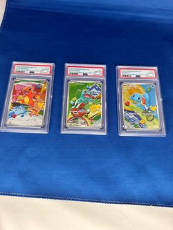 Kanto starter trio consecutive cert #s pokemon