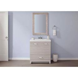 Stancliff 30.5 in. W x 18.8 in. D x 34.3 in. H Freestanding Bath Vanity in Elm Sky