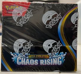 Pokémon Mega Evolution Chaos Rising Booster Box