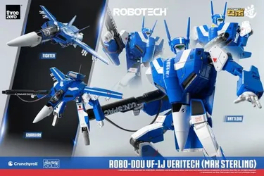 Robotech ROBO-DOU VF-1J Veritech Max Sterling Action Figure NEW