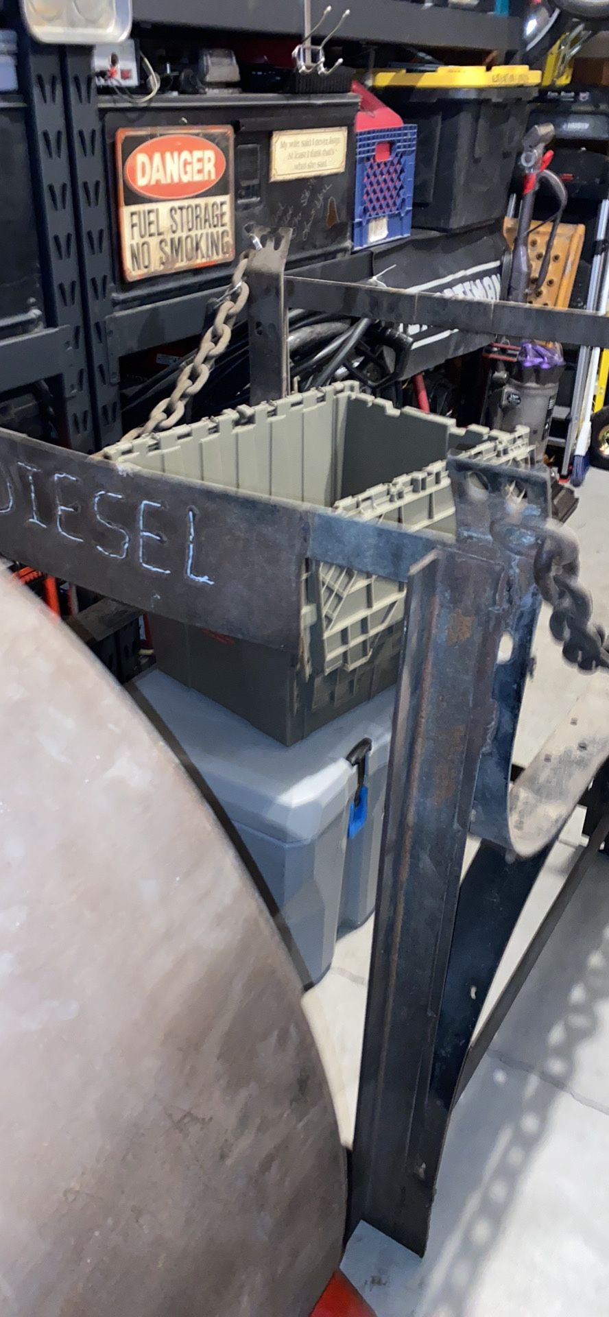 Large Diesel Tank 