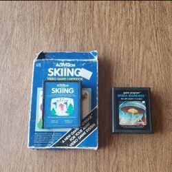 Skiing and Space Invaders for Atari