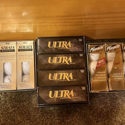 3 Packs Of Golf Balls 10 Dollars Ea