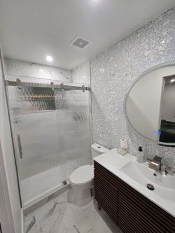Glass Shower In All The Measures