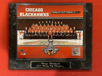 Blackhawks Plaque