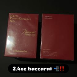 baccarat cologne/perfume