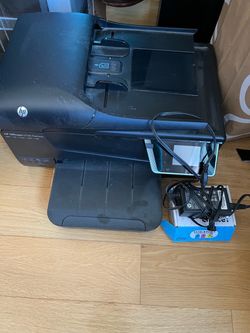 Computer Monitor and Printer