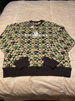 Bape x coach sweatshirt Size XL and XXL
