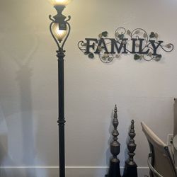 72” Tall Lovely Ashley Lamp Great Condition 180.00. Delivery Available For A