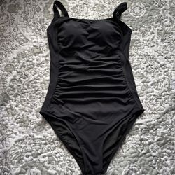 Black One Piece Bathing Suit