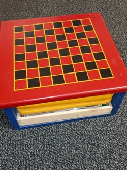 Classic Wooden Game Case