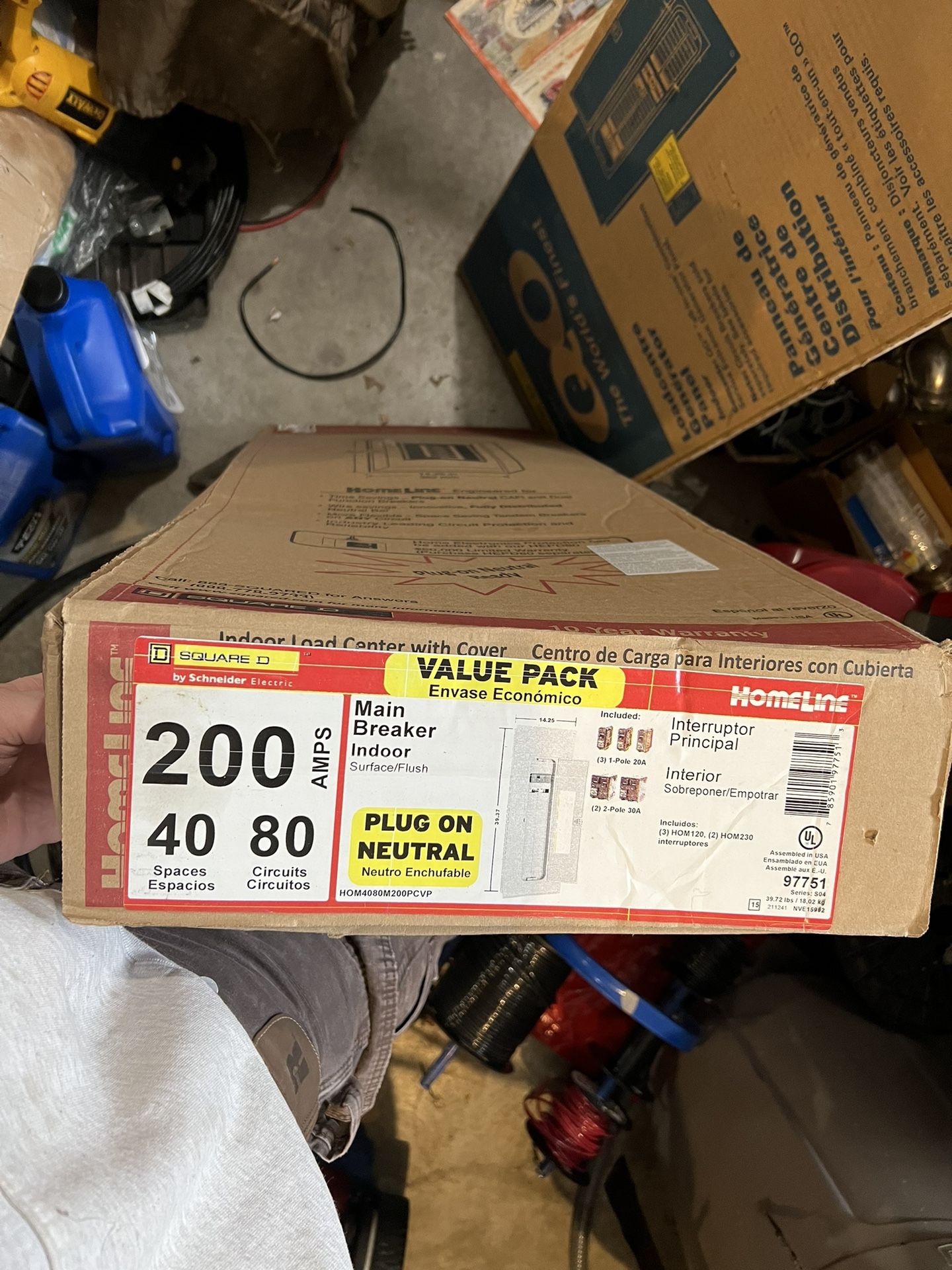 200 Amp Homeline PNL