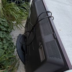 Older tv comes with power cord (loud bass)