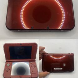  “New” Nintendo3DS XL Metallic Red Handheld Console System RED-001 Tested