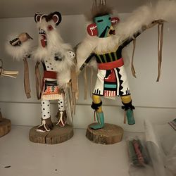 Navajo Kachina Dolls. Set Of 2