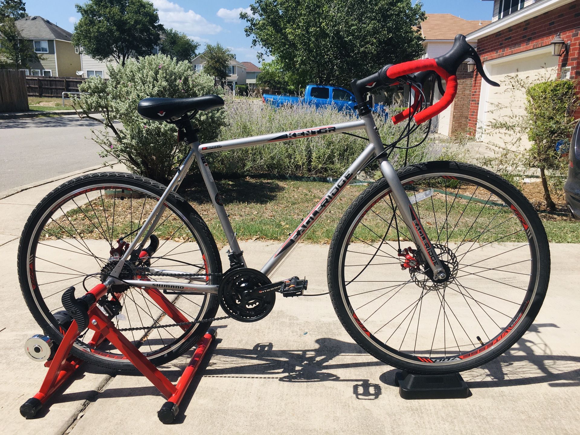 Kent 700c Eagle Ridge Adventure Gravel Men s Large Bike Silver