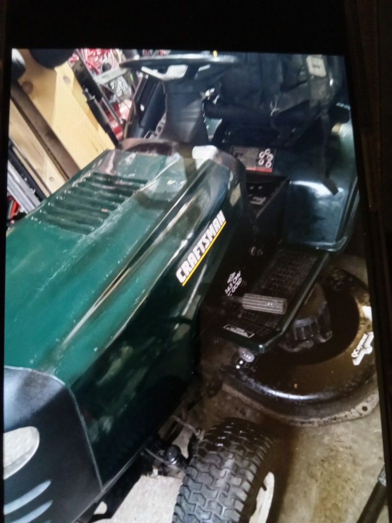 42  Inch Mower Tripple Bagger.  Trimmer.  Backpack Blower. Spreader 