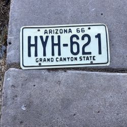 Vintage Az Plate 