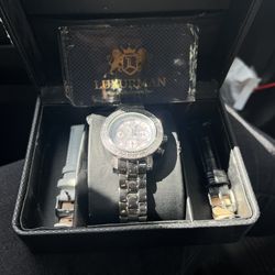 Luxerman Diamond Watch