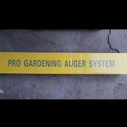 Pro Gardening  Auger System