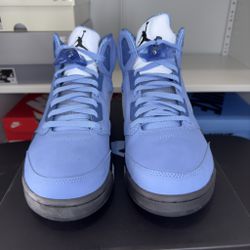Nike Air Jordan 5 UNC University Blue size 9 Mens DV1310-401 OG V Retro 5- DS