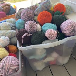 Vintage And New Yarn