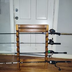 Fishing Rods Rack 