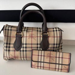 Burberry Bolsa Y Cartera