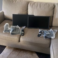 Selling TWO 22” Dell Monitors Together $100